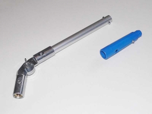 Reinforced aluminum joint for the water flow rod joint special with cone
