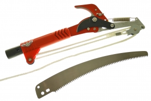 Branch cutting set - consisting of shears and saw