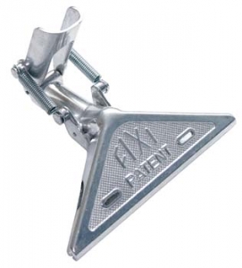 Fixi clamp for attaching tools to the telescopic pole