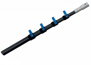 Telescopic pole Carbonpole 5 segments with 770cm extension length